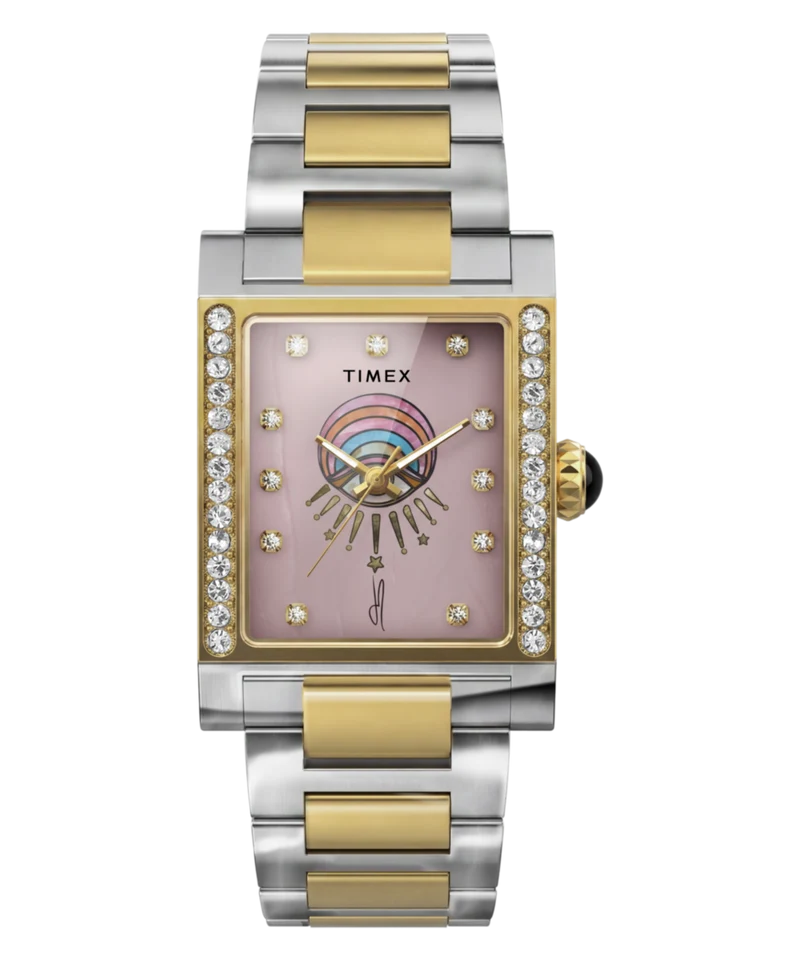 Timex x Jacquie Aiche Éclat 24mm Stainless Steel Bracelet Watch