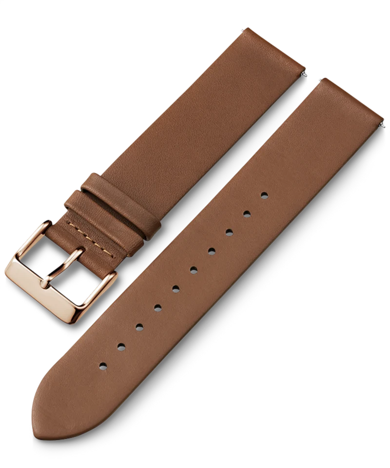 20mm Quick Release Leather Strap