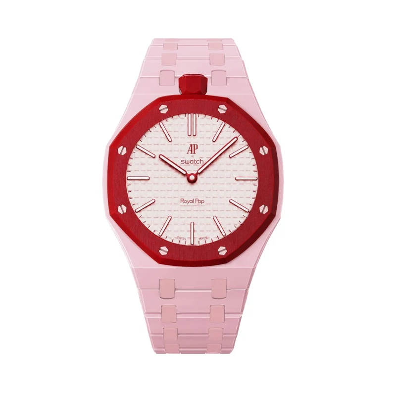 Bioceramic Bracelet for the Swatch x AP Royal Pop Otto Rosso