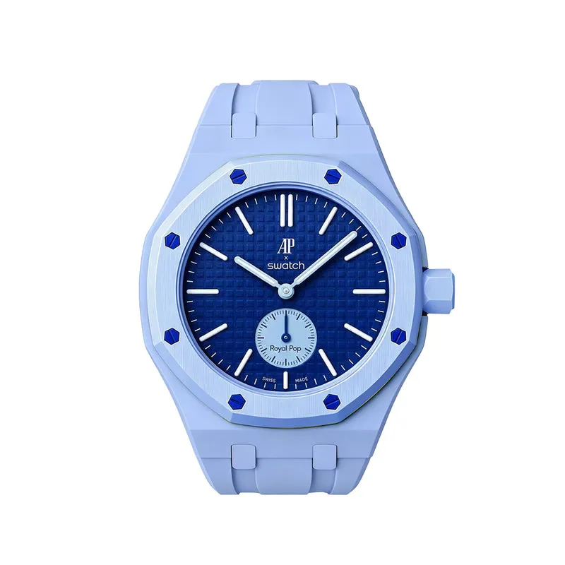 Rubber strap & Case for the Swatch x AP Royal Pop Lan Ba