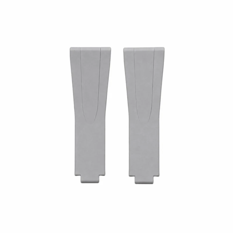 Grey FKM Rubber Strap for Daytona Oysterflex®