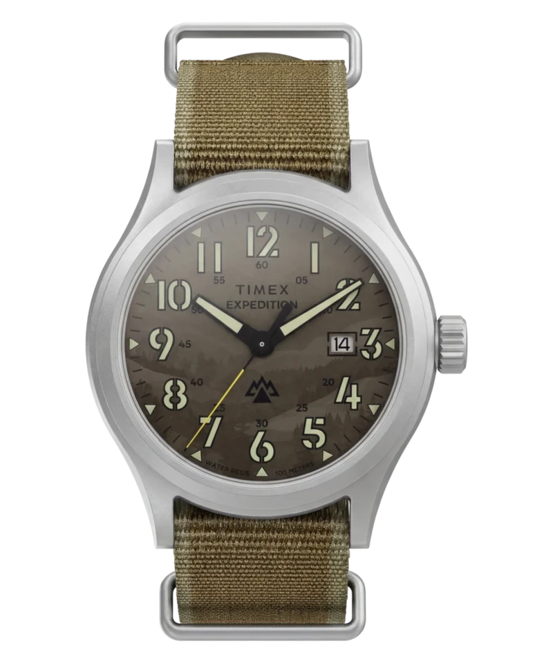 Expedition® Sierra 40mm Fabric Strap Watch