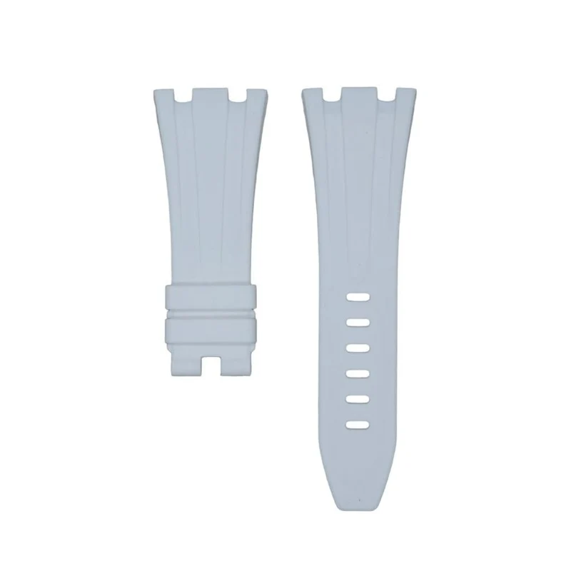 White Rubber Strap for AP 42mm