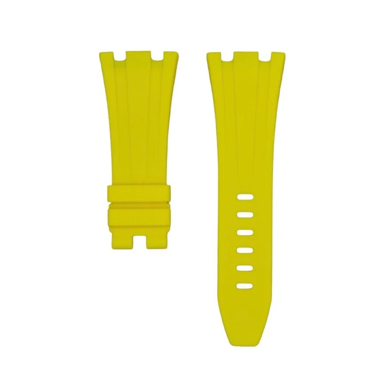 Yellow Rubber Strap for AP 42mm