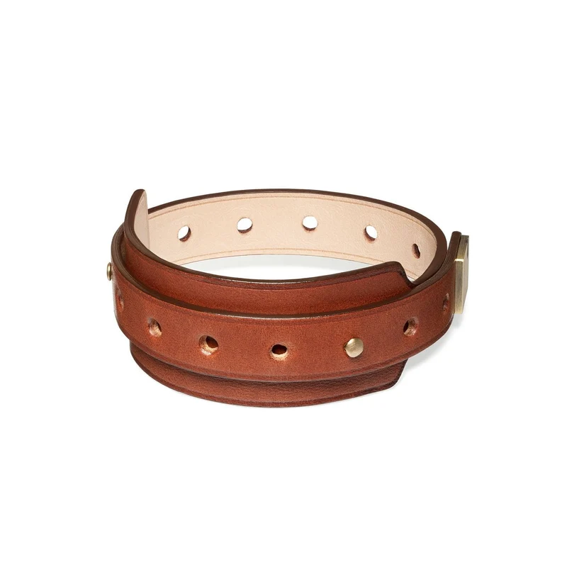 Pulsera de piel marron | VIP