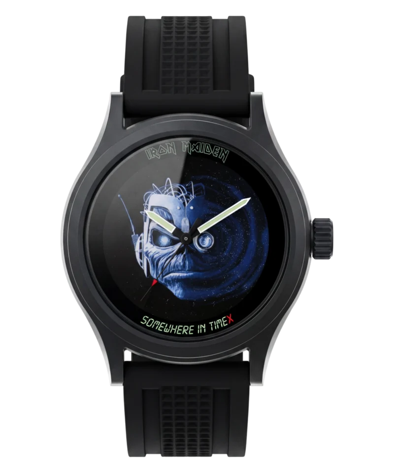 Timex for Iron Maiden 1986 Tribute 40mm HNBR Strap Watch