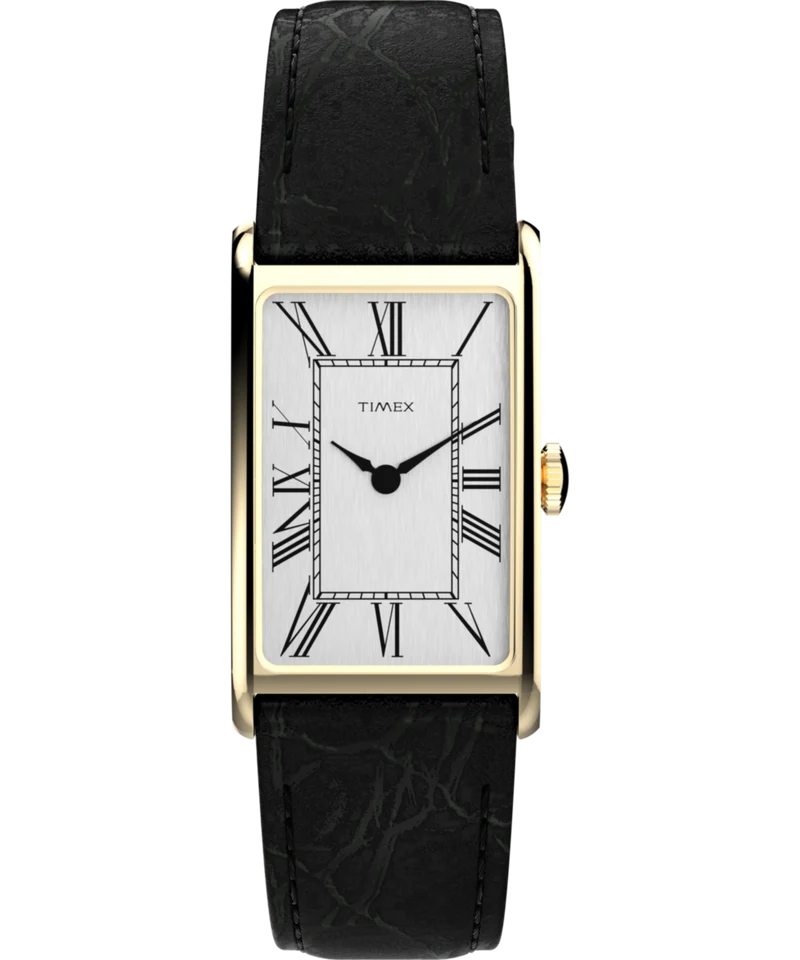 Timex 1976 Lexington Reissue 21mm Leather Strap Watch