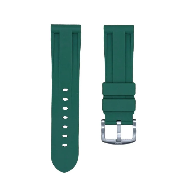 Olive Green Rubber Strap -iwatch-