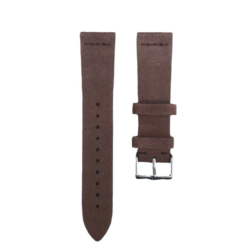 Dark Brown Suede