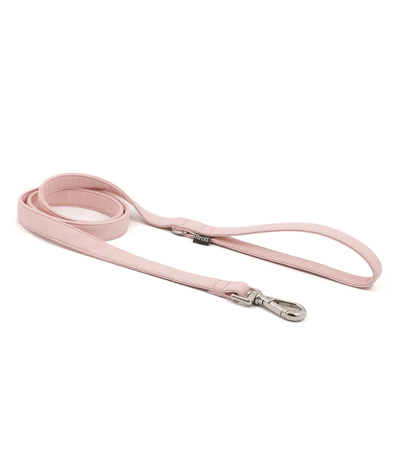 Correa perro Essence Soft Pink silver