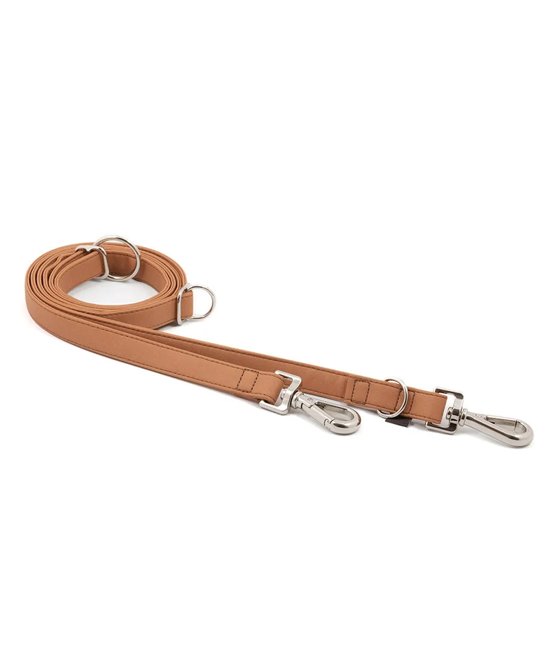 Correa perro Essence Camel silver