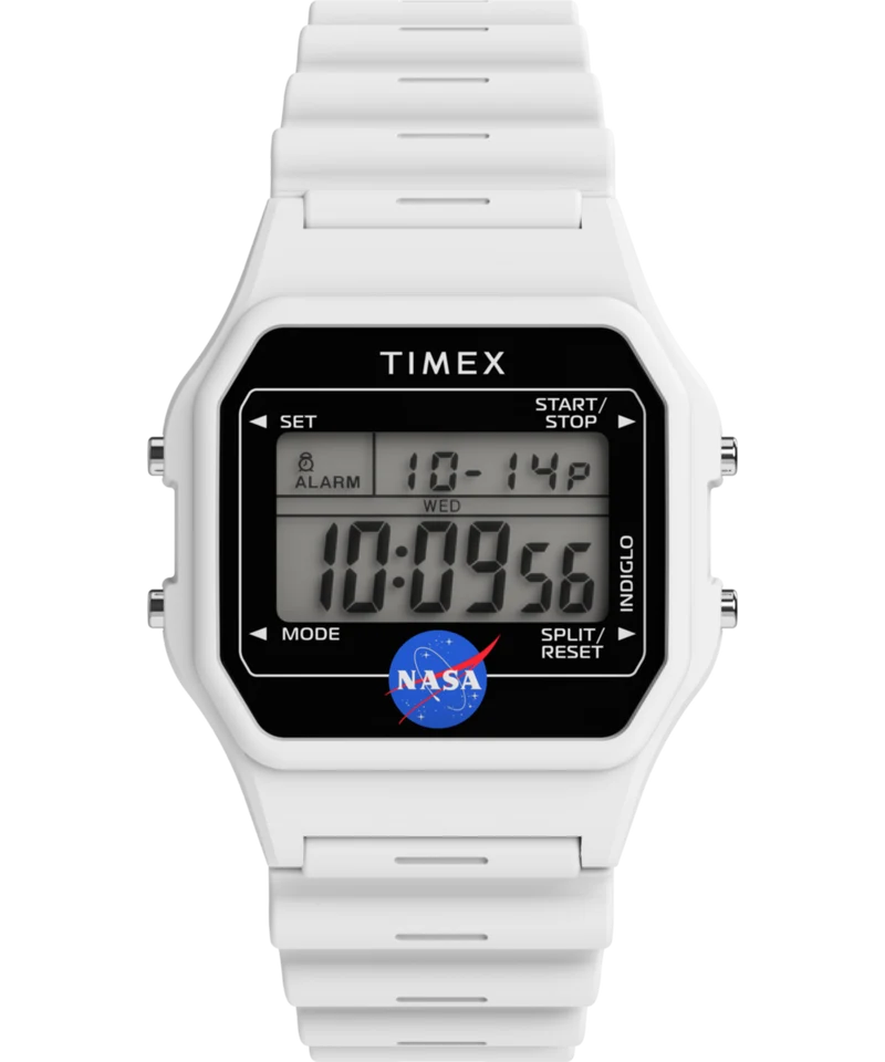 Timex Main Street NASA Artemis Digital 36mm Resin Strap Watch