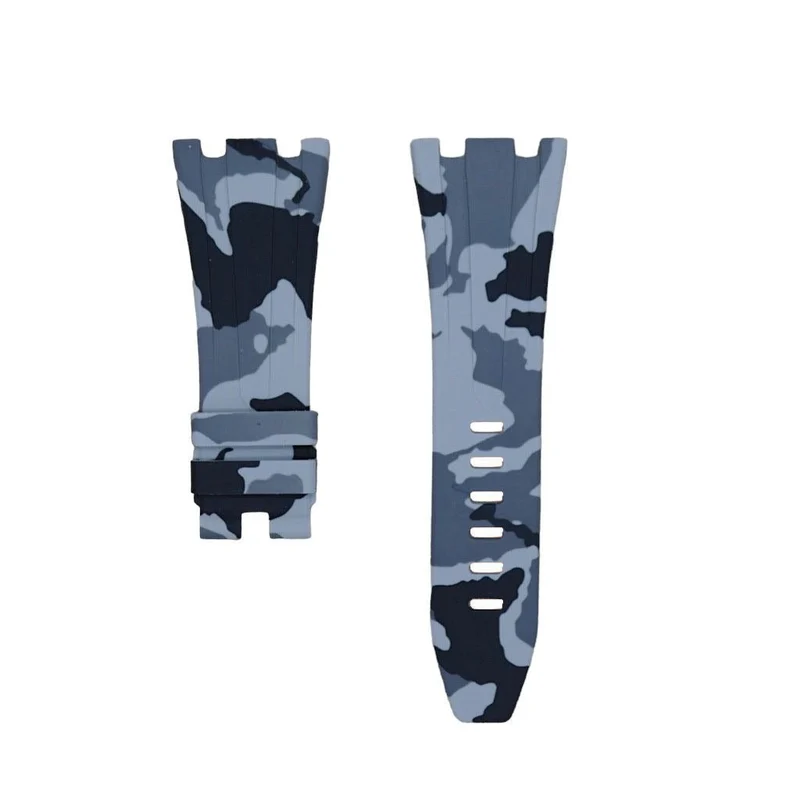 Grey Camo Rubber Strap for AP 42mm
