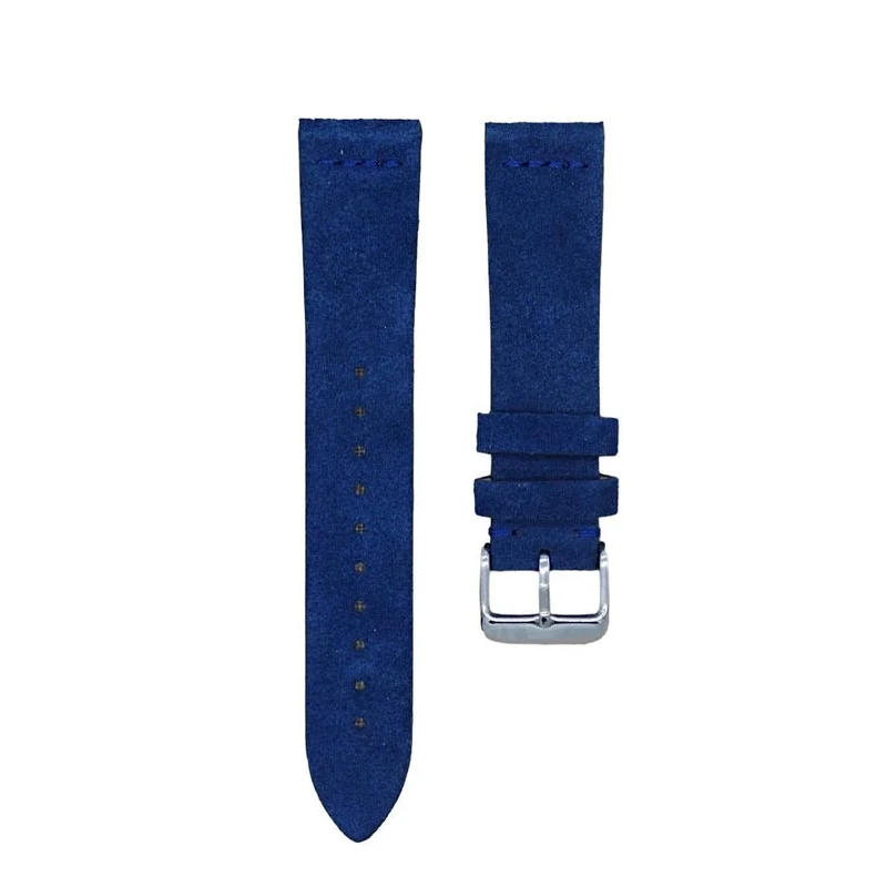 Navy Blue Suede