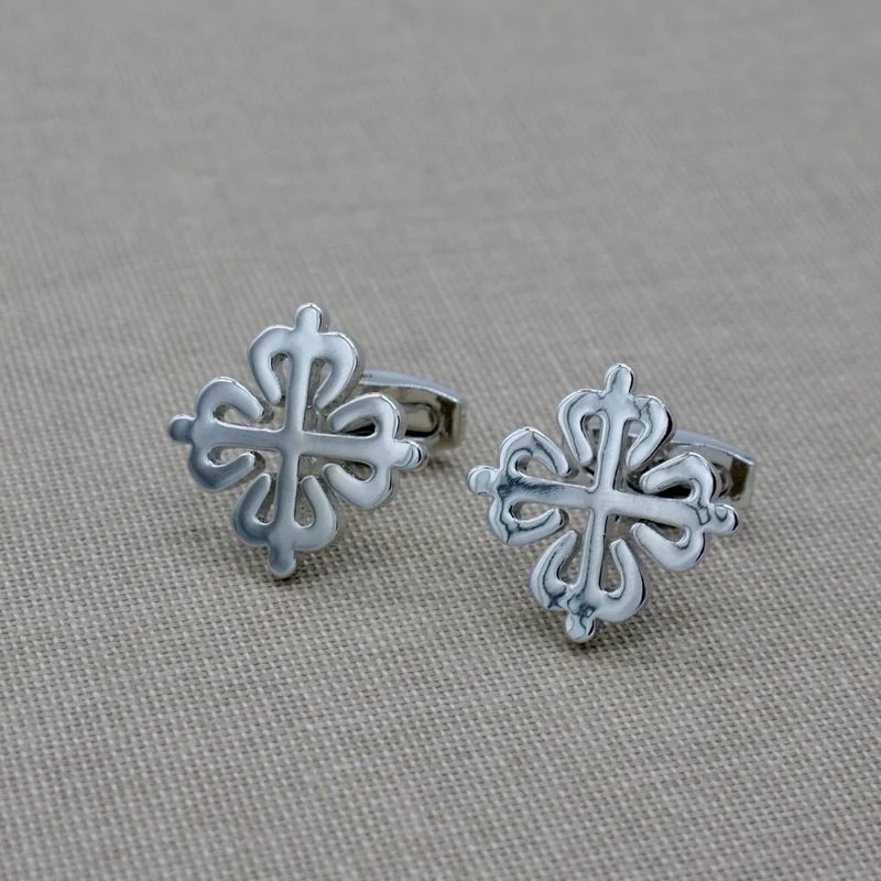 Calatrava Silver Cufflinks