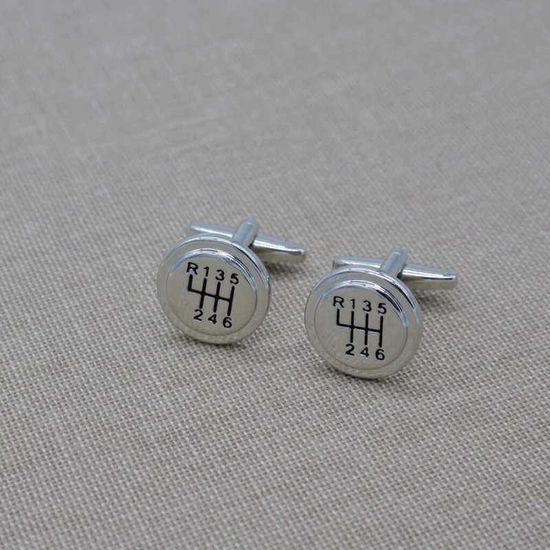 Car Gear Cufflinks