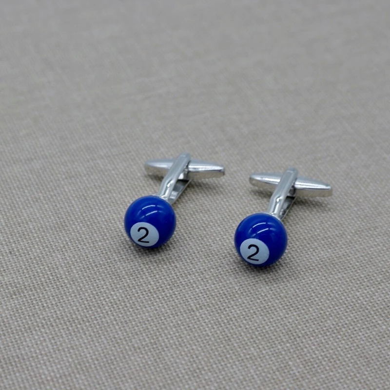 Blue Billiard Cufflinks