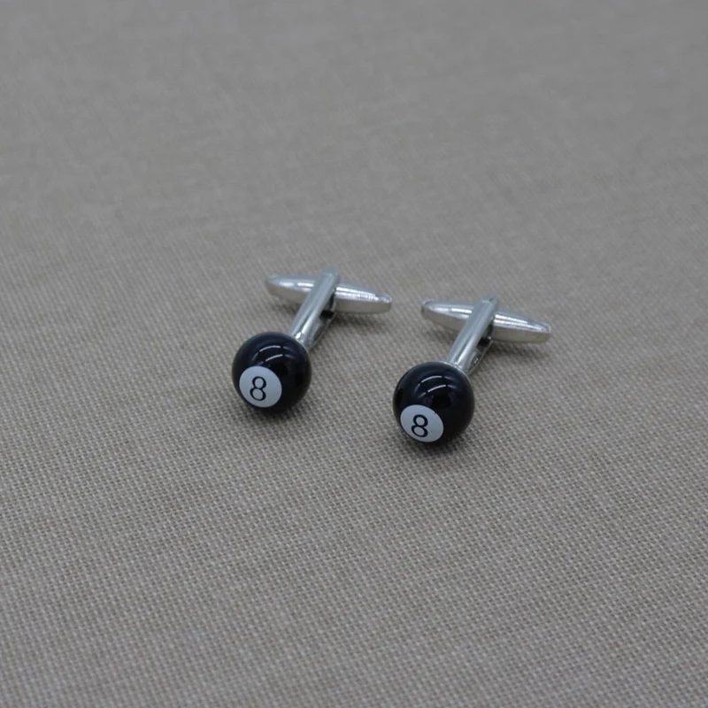 Black Billiard Cufflinks