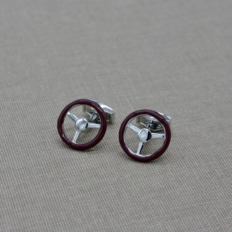 Vintage Steering Wheel Cufflinks