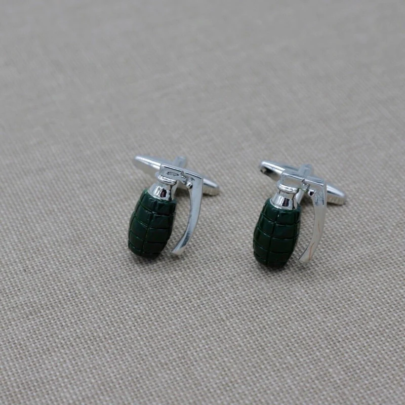 Grenade Cufflinks