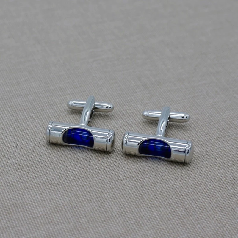 Blue Liquid Cufflinks