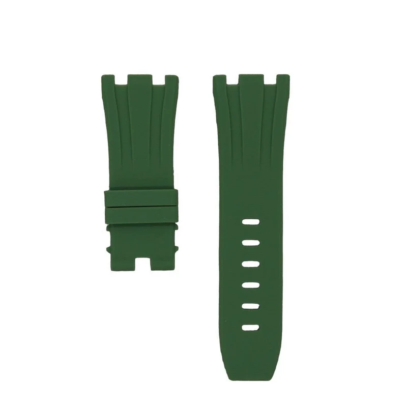 Olive Green Rubber Strap for AP 44mm