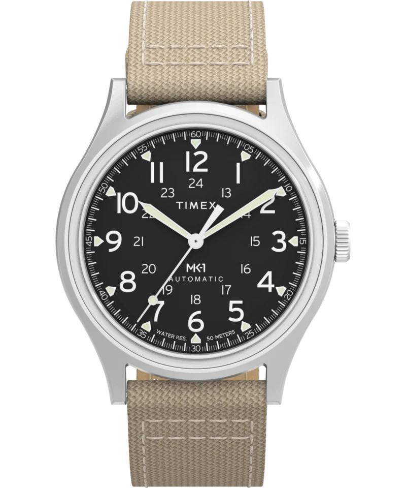 MK1® Automatic 40mm Fabric Strap Watch