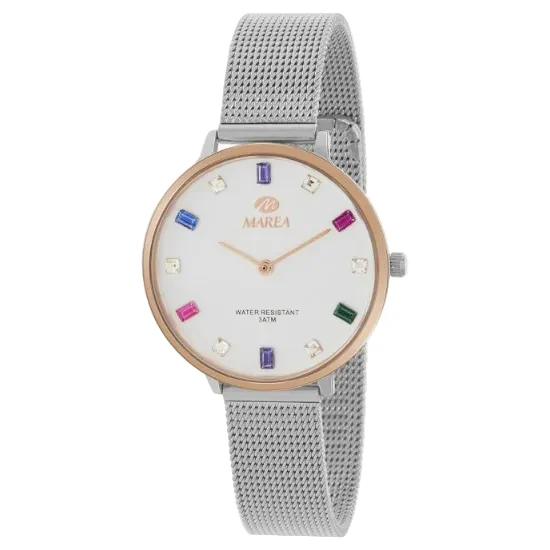 Reloj de Mujer Marea con Correa Milanesa de Acero