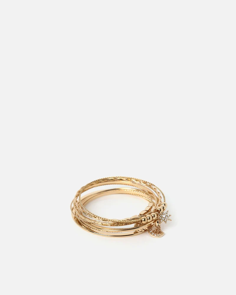 Lurdes conjunto de pulseras rígidas