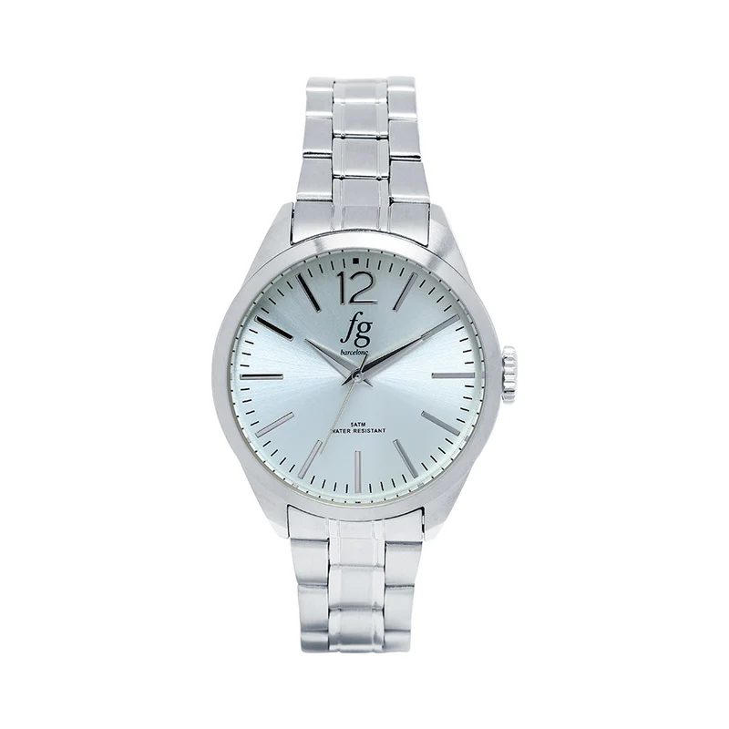 Reloj FG Classic Esfera Azul con Correa de Acero