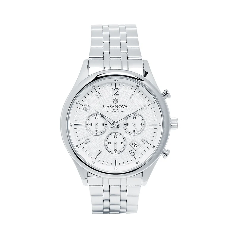 Reloj de Hombre Casanova Chrono con Correa de Acero