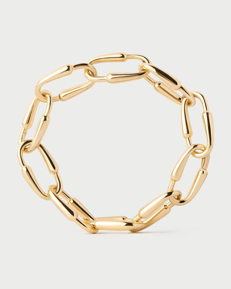 Loop chain bracelet