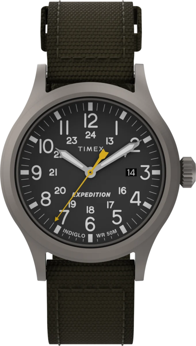Expedition Scout 40mm Fabric Strap Watch