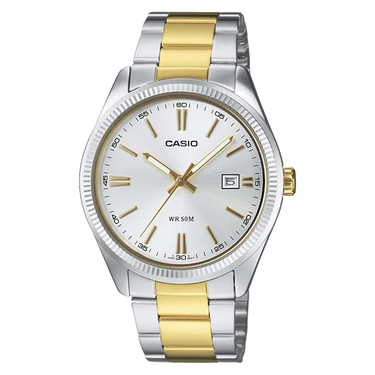 Reloj Casio Timeless con Correa de Acero Inoxidable