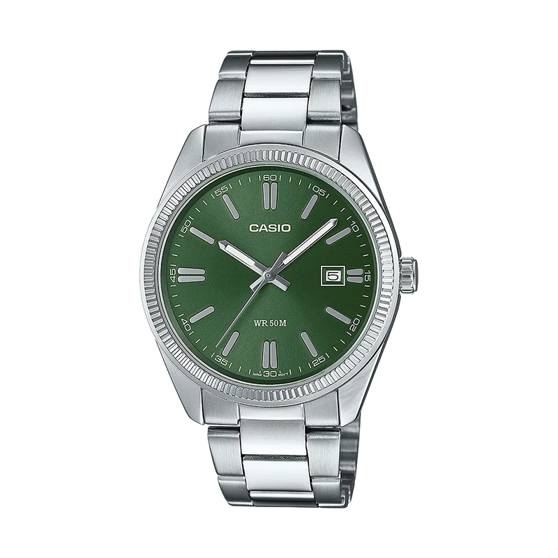 Reloj Casio Timeless con Correa de Acero Inoxidable