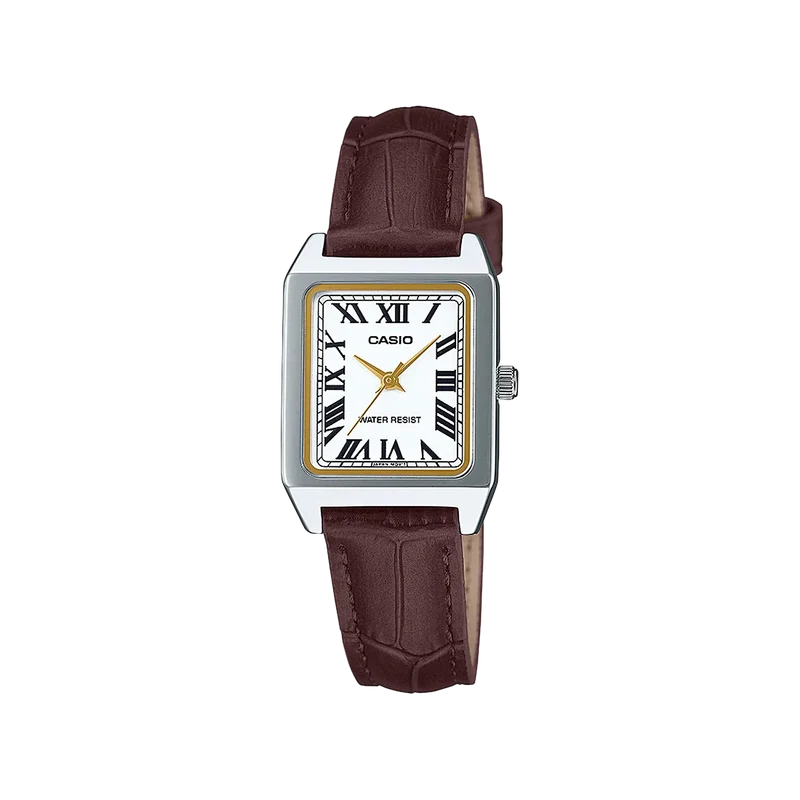Reloj Casio Timeless con Correa de Piel