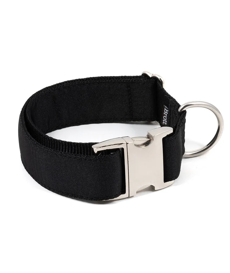 Collar para perro solid Black