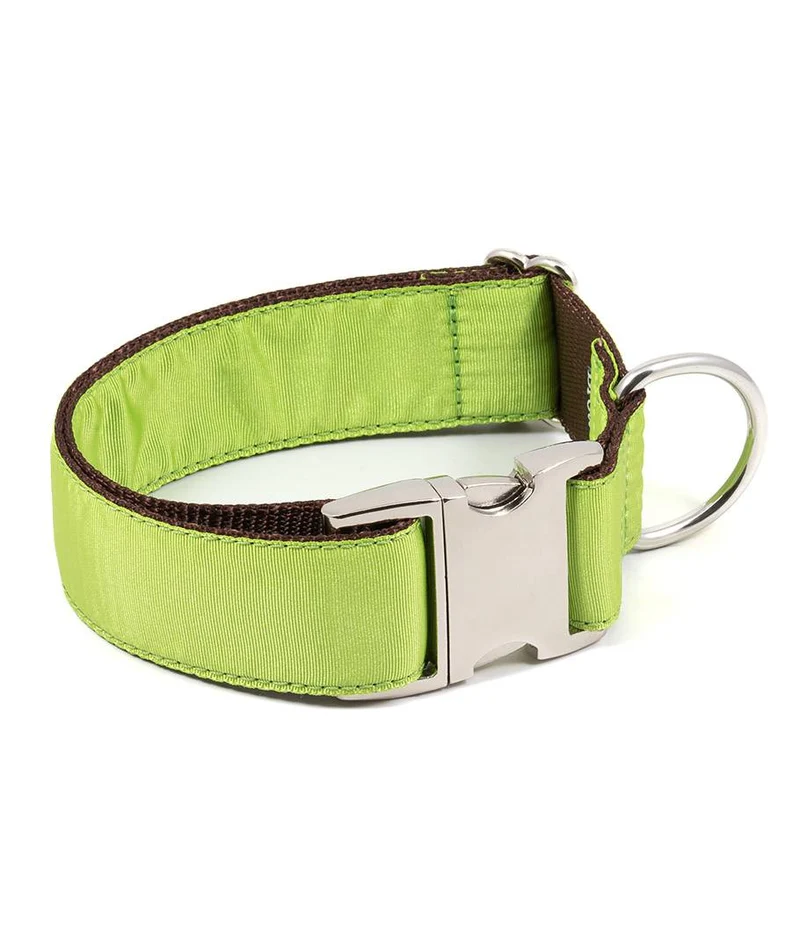 Collar para perro Solid Green