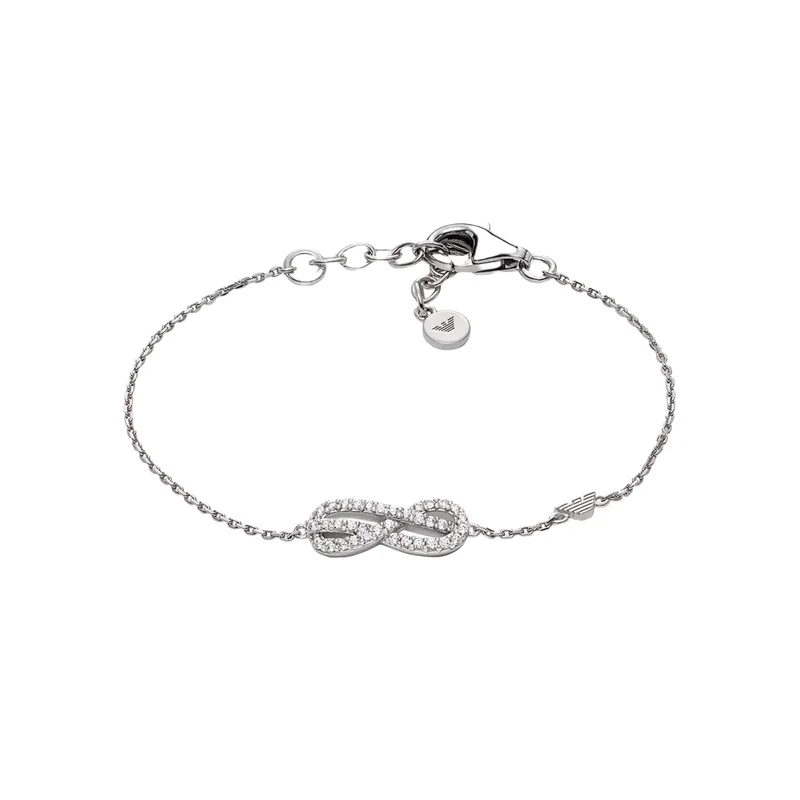 Emporio Armani Sterling Silver with Polished Accents EG3598040