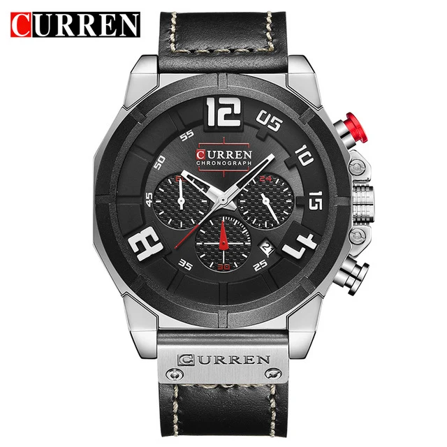 CURREN Top Brand Chronograph Quartz watches