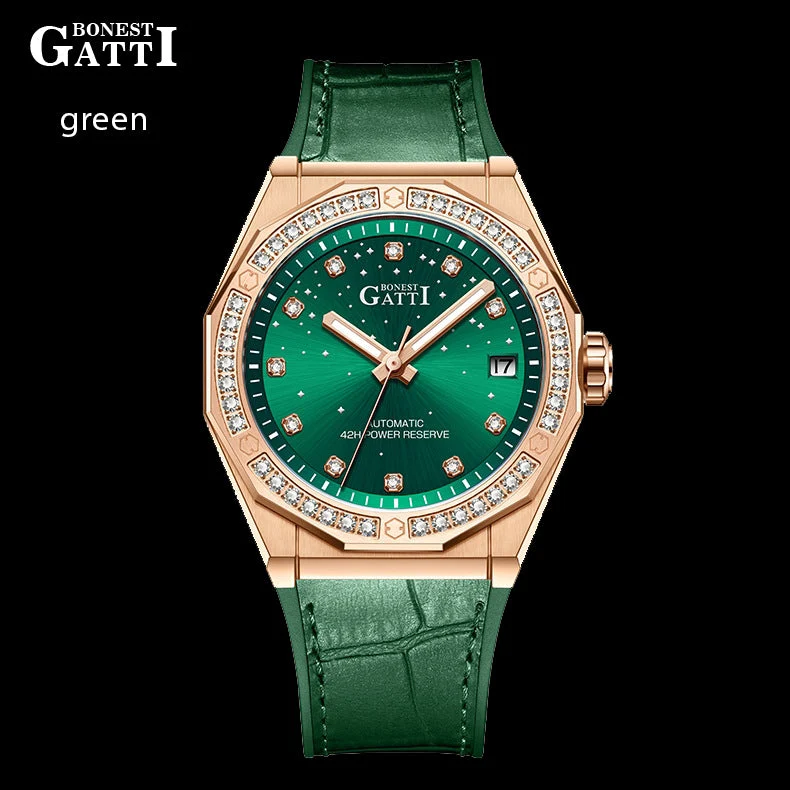 Bonest Gatti BG8902 Diamond Bezel – Citizen Automatic Women’s Watch