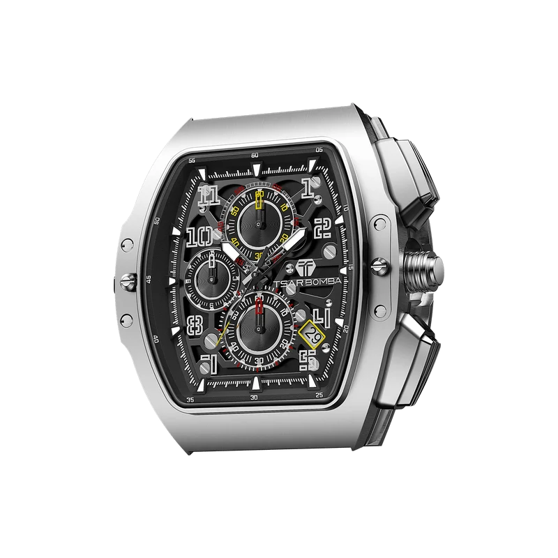 Official TSAR BOMBA TB8214 / TB8218 Build-Your-Own Interchangeable Watch Head – Automatic or Quartz