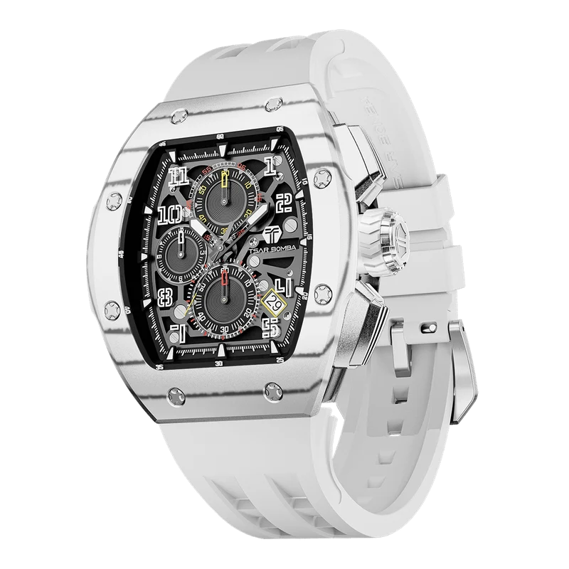 Official TSAR BOMBA – Atomic Interchangeable Luxury Calendar Watch TB8214