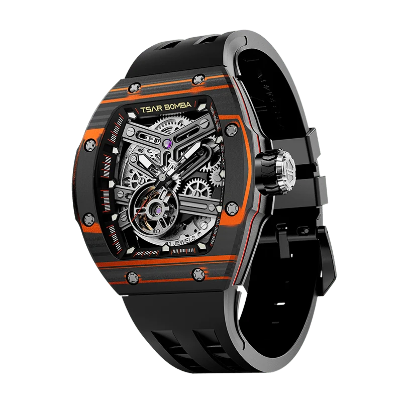 Official TSAR BOMBA Atomic-Interchangeable Luxury Mechanical Watch – TB8218