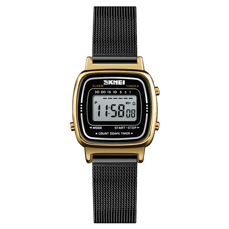 RELOJ SKMEI 1252 DE DAMA DIGITAL RESISTENTE AL AGUA