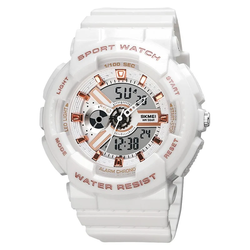 RELOJ SKMEI 1689 DE DAMA DUAL TIME