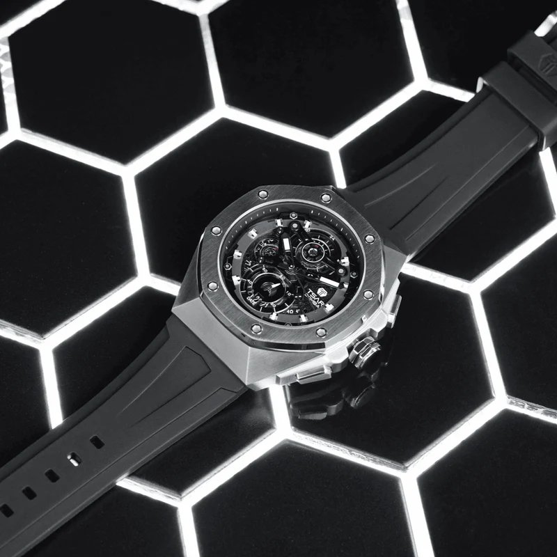 Official TSAR BOMBA Elemental Quartz Sports Watch TB8805Q