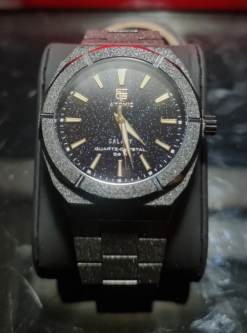 Atomic™ Galaxy Black – Frosted Steel Limited Edition (Australian Brand)