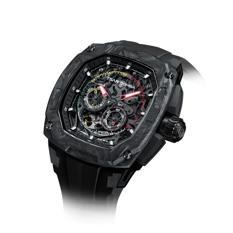 Official TSAR BOMBA Dark Matter 1 – Interchangeable Automatic Watch (TB8601)