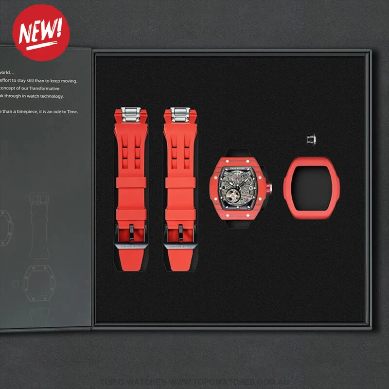 Official TSAR BOMBA TB8218 Dual Combo – Interchangeable Automatic Mechanical Atomic Series Watch